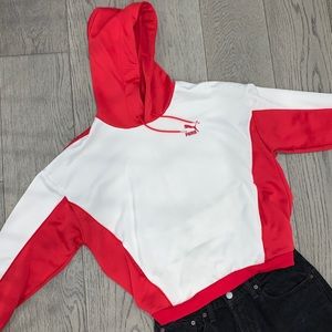 Puma jersey hoodie - slightly cropped